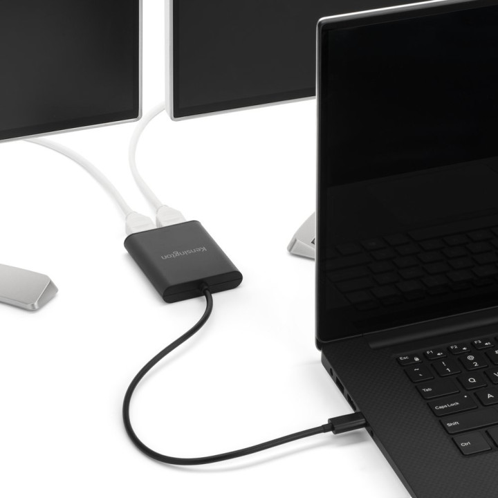 Kensington Adaptateur vidéo USB-C vers double DisplayPort 1.2