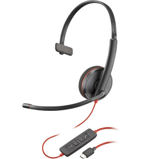 Poly Blackwire C3210 USB-C noir (lot)