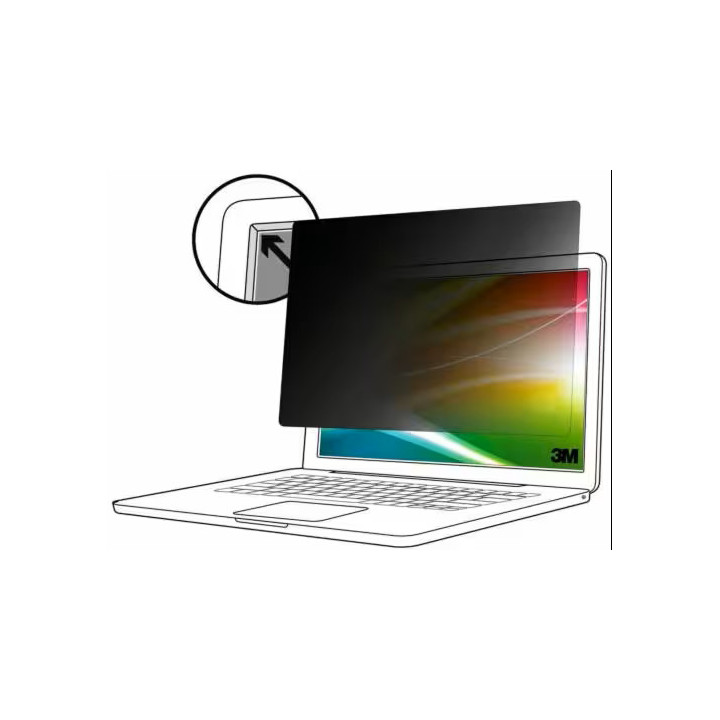 3M Filtre de confidentialité de l'écran lumineux pour ordinateur portable 13.3 po (337 mm), 16:10, BP133W1B