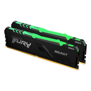 Kingston Technology FURY Beast RGB module de mémoire 16 Go 2 x 8 Go DDR4