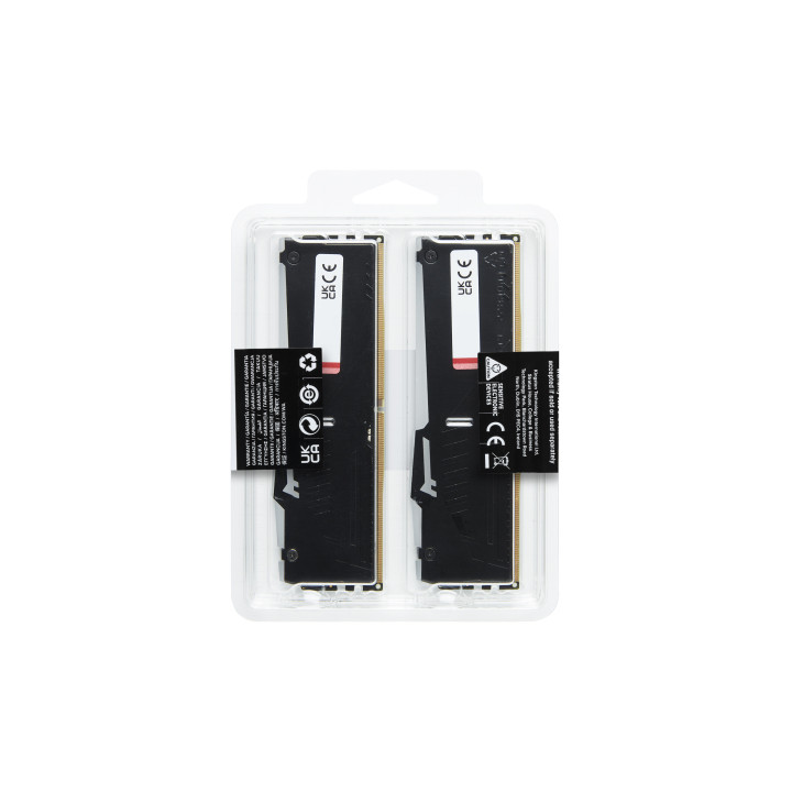 Kingston Technology FURY Beast 16 Go 5600 MT/s DDR5 CL40 DIMM (Kits de 2) RGB
