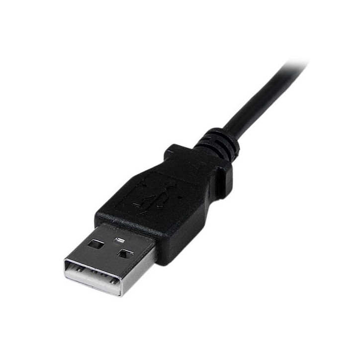 StarTech.com Câble Mini USB 2 m - A vers Mini B coudé 90° vers le bas