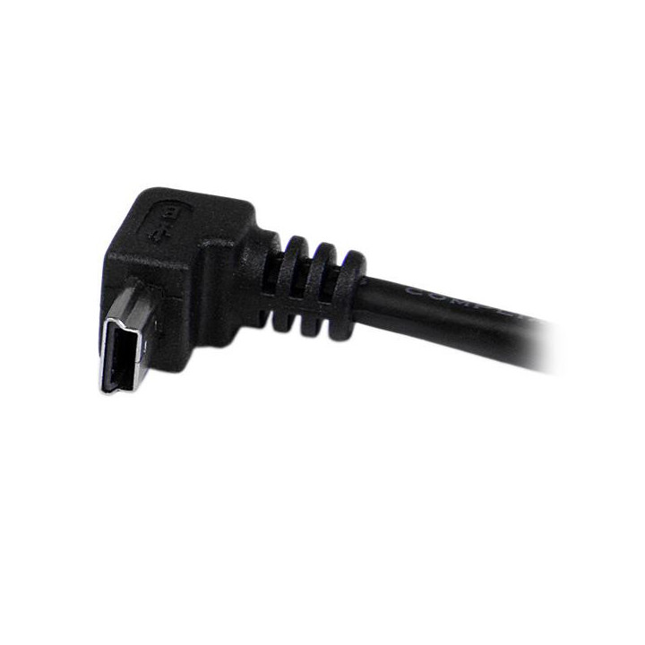 StarTech.com Câble Mini USB 2 m - A vers Mini B coudé 90° vers le bas