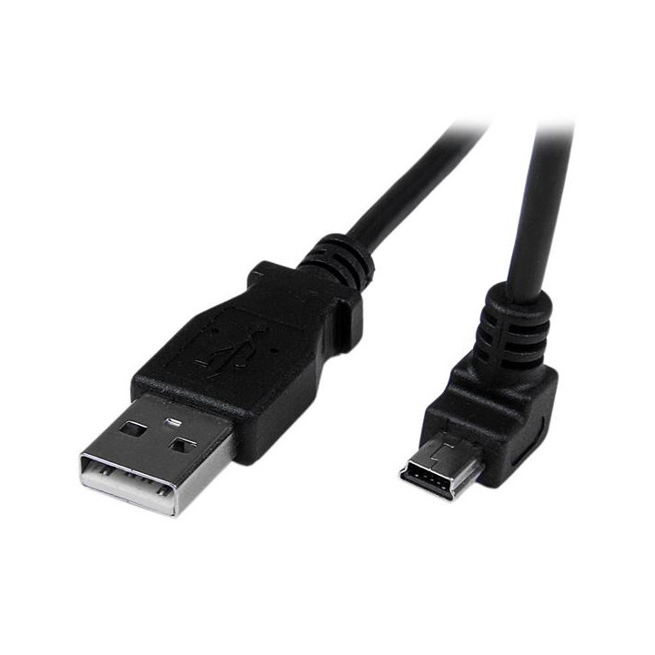 StarTech.com Câble Mini USB 2 m - A vers Mini B coudé 90° vers le bas