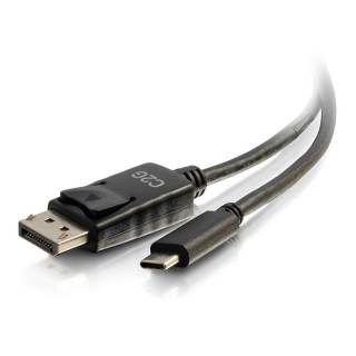 C2G Câble adaptateur USB-C vers DisplayPort™ 4K 30Hz 3,7 m - Noir
