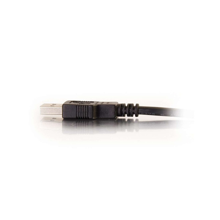 C2G 3 m Rallonge de câble USB 2.0 mâle A vers femelle A - Noir