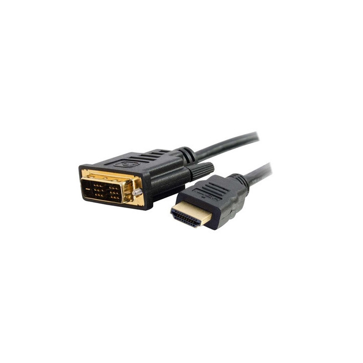 DELL A7175720 câble vidéo et adaptateur 2 m HDMI Type A DVI (Single-Link) Noir