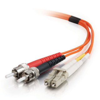 C2G 85497 InfiniBand/fibre optic cable 10 m LC ST OFNR Orange