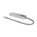 StarTech.com Hub USB-C à 3 Ports Ethernet 2,5 Gbps et Port Power Delivery 100W Pass-Through, USB 3.2 10Gbps, 2x USB-A/1x USB-C