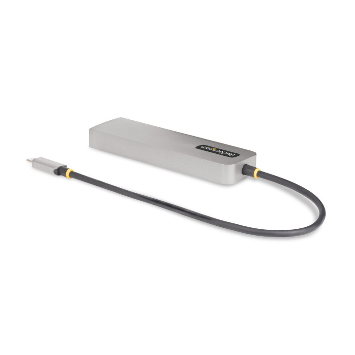 StarTech.com Hub USB-C à 3 Ports Ethernet 2,5 Gbps et Port Power Delivery 100W Pass-Through, USB 3.2 10Gbps, 2x USB-A/1x USB-C