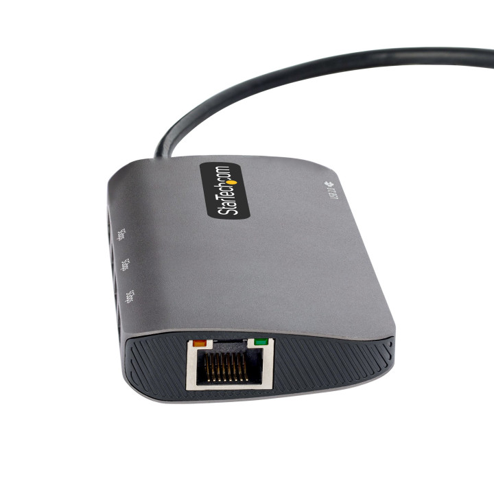 StarTech.com Adaptateur Multiport USB C - Adaptateur USB C vers HDMI 4K 60Hz - Hub USB A 3.2, 5Gbps à 3 ports - 100W Power Del