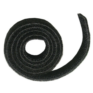 C2G 7.6m Hook and Loop Cable Wrap range-câbles et serre-câbles Noir