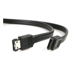StarTech.com 6 Ft Shielded External eSATA to SATA Cable M/M câble SATA Noir