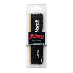 Kingston Technology FURY Beast 8Go 3733MT/s DDR4 CL19 DIMM Black
