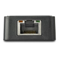 StarTech.com Adaptateur réseau USB 3.0 vers Gigabit Ethernet avec port USB - Noir