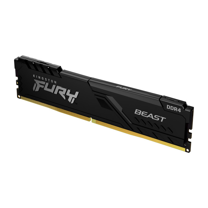 Kingston Technology FURY Beast 8Go 3733MT/s DDR4 CL19 DIMM Black