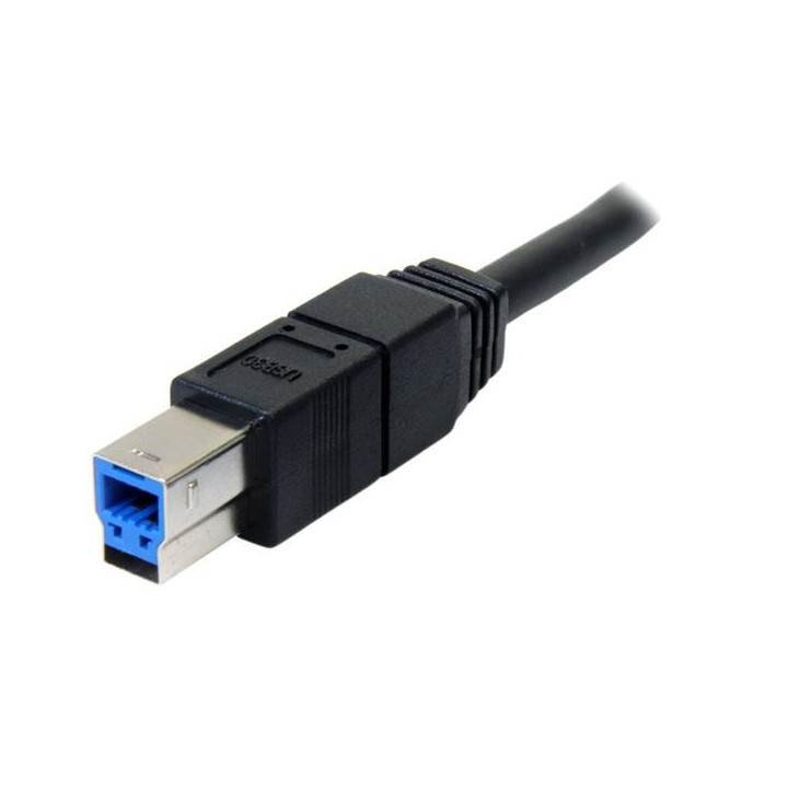 StarTech.com Câble USB 3.0 SuperSpeed 3 m - A vers B Mâle / Mâle - Noir