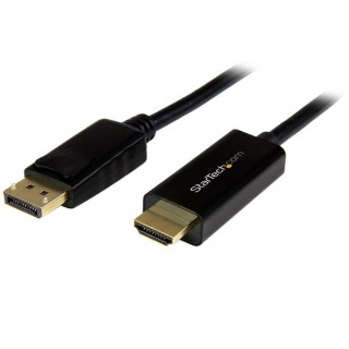 StarTech.com Câble DisplayPort vers HDMI 3m - 4K 30Hz - Adaptateur DP vers HDMI - Convertisseur pour Moniteur DP 1.2 à HDMI -