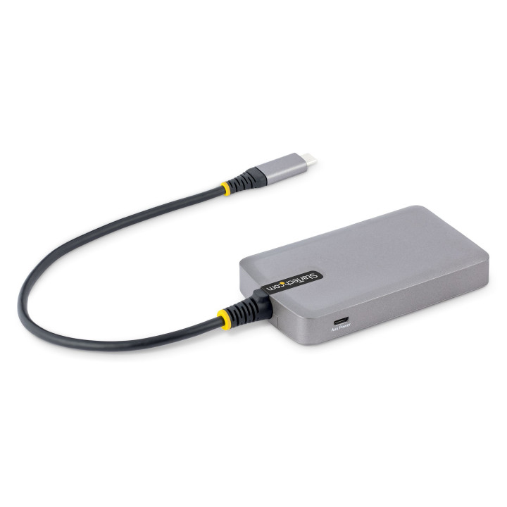 StarTech.com Hub USB-C à 4 Ports - 4x USB-A, 5Gbps - Alimenté par Bus - Hub USB 3.0 avec Câble de 30 cm - Mini Hub USB Type-