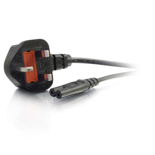 C2G Cordon d'alimentation non polarisé RU (BS 1363 à IEC 60320 C7) de 1 M