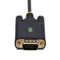StarTech.com Adaptateur USB vers Série de 3m - COM Rétention, Câble Adaptateur/Convertisseur USB RS232, Vis/Écrous Intercha