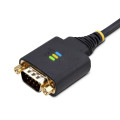 StarTech.com Adaptateur USB vers Série de 3m - COM Rétention, Câble Adaptateur/Convertisseur USB RS232, Vis/Écrous Intercha
