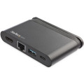 StarTech.com Adaptateur Multiport USB-C - Mini Dock USB-C avec 4K HDMI - 100W PD 3.0 Pass-Through, 1x USB-A, 1x USB-C, GbE - St