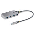 StarTech.com Hub USB 4 Ports - USB 3.0 5Gbps, Alimenté par Bus - Hub USB-A vers 4x USB-A avec entrée d'alimentation auxiliair