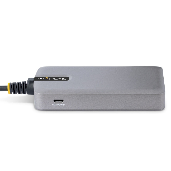 StarTech.com Hub USB-C à 3 Ports - 3x Ports USB-A, Gigabit Ethernet RJ45, USB 3.0 5Gbps, Alimentation par Bus - Hub USB Type-C