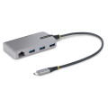 StarTech.com Hub USB-C à 3 Ports - 3x Ports USB-A, Gigabit Ethernet RJ45, USB 3.0 5Gbps, Alimentation par Bus - Hub USB Type-C
