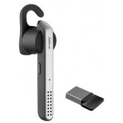 Jabra Stealth UC Casque Sans fil Crochets auriculaires, Ecouteurs Appels/Musique Micro-USB Bluetooth Noir