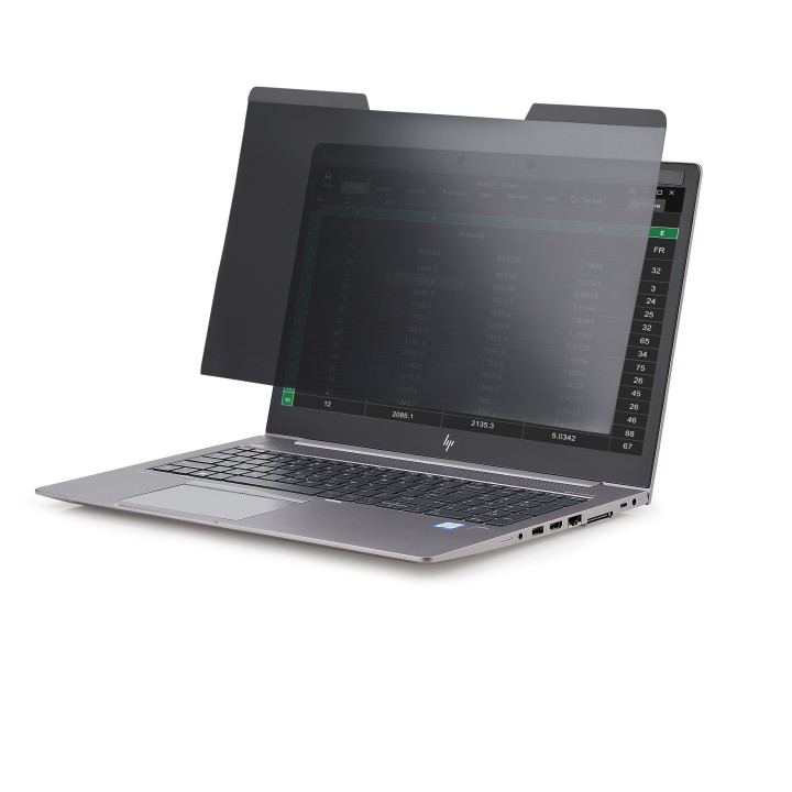 StarTech.com Écran de confidentialité pour ordinateur portable 15,6" - Filtre de sécurité magnétique amovible pour écran 