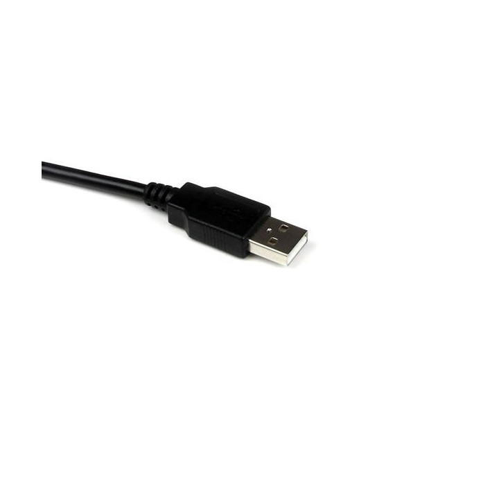 StarTech.com Câble d'Extension Mâle/Femelle USB 2.0 de 1.50m - Prolongateur USB pour Bureau