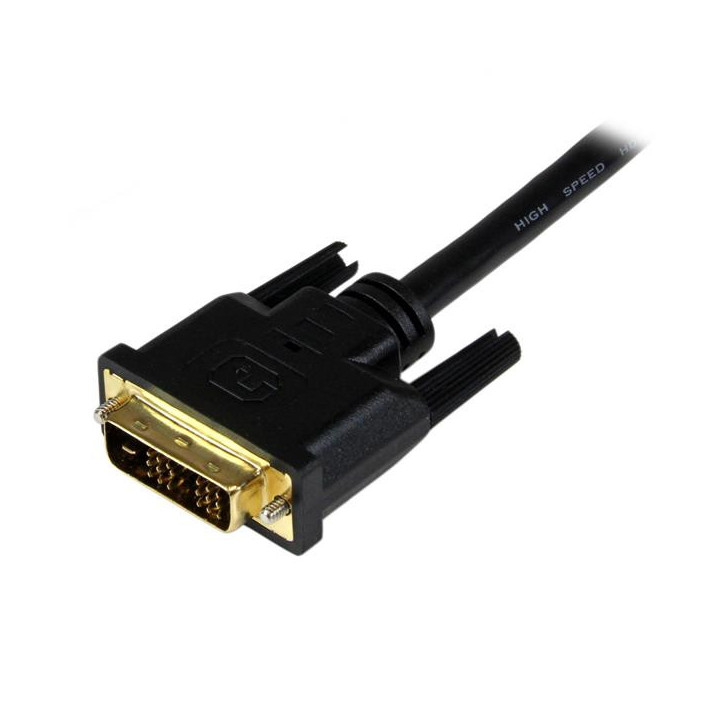 StarTech.com Câble HDMI vers DVI-D M/M 1,5 m - Cordon HDMI vers DVI-D Mâle / Mâle 1,5 Mètres