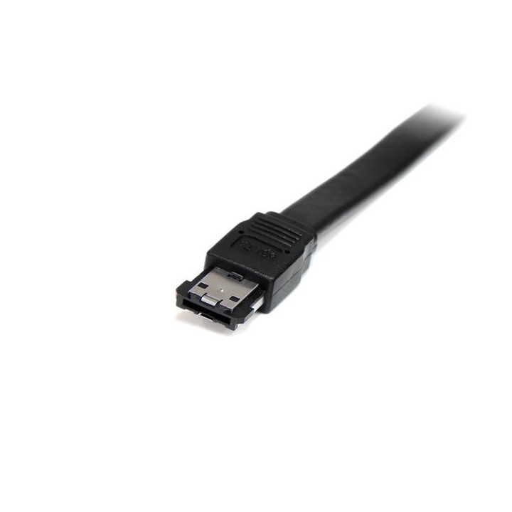 StarTech.com Câble eSATA blindé de 2m pour disque dur externe SATA - Cordon eSATA vers eSATA - M/M