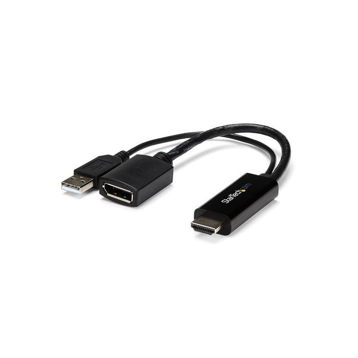 StarTech.com Adaptateur HDMI vers DisplayPort 4K alimenté par USB