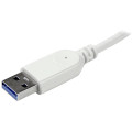 StarTech.com Hub USB à 4 Ports avec Ethernet, USB-A, Gigabit Ethernet/GbE, USB 5Gbps, Design Robuste, Alimentation par Bus, Hu