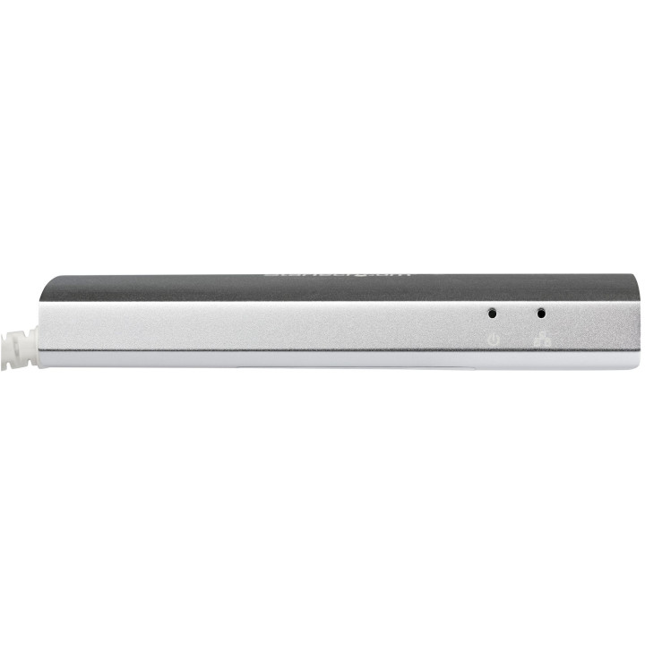 StarTech.com Hub USB à 3 Ports avec Ethernet, USB-A, Gigabit Ethernet/GbE, USB 5Gbps, Design Robuste, Alimentation par Bus, Hu