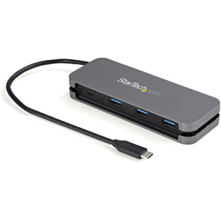 StarTech.com Hub USB-C 4 Ports - 3x USB-A/1x USB-C - Hub USB 3.0 Type-C 5Gbps (USB 3.2 Gen 1) - Alimenté par Bus - Adaptateur 