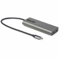 StarTech.com Adaptateur Multiports USB-C - USB-C vers HDMI ou Mini DisplayPort 4K 60Hz - Alimentation 100W Passthrough - Hub US