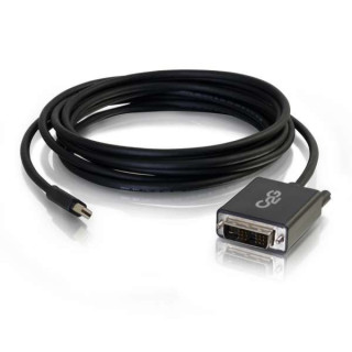 C2G 3.0m Mini DisplayPort M / Single Link DVI-D M 3 m Noir
