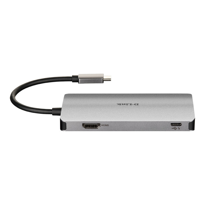 D-Link DUB-M610 station d'accueil Avec fil USB 3.2 Gen 1 (3.1 Gen 1) Type-C Aluminium