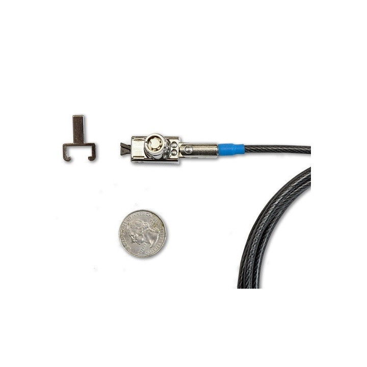 DELL 1DJXC câble antivol Noir, Argent 1,82 m