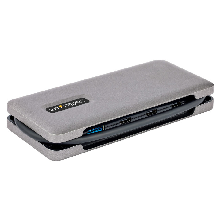 StarTech.com Hub USB-C à 4 Ports - 1x USB A et 3x USB C - Adaptateur Multiport USB 3.1 10Gbps - Alimentation par Bus - Hub USB