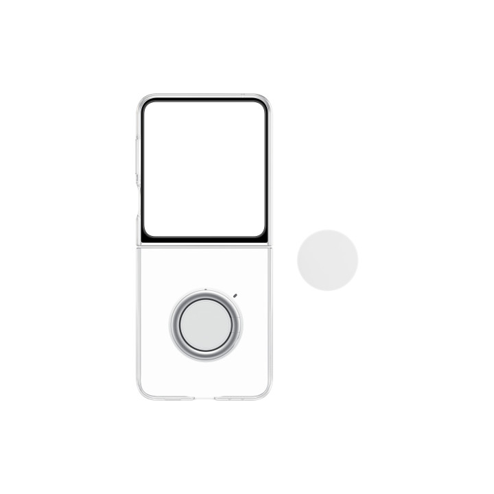 Samsung EF-XF73KKTEGWW coque de protection pour téléphones portables 17 cm (6.7") Folio porte carte Transparent