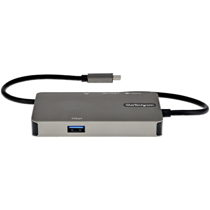 StarTech.com Adaptateur Multiports USB-C - USB-C vers HDMI 4K 30Hz ou VGA 1080p - Mini Dock USB Type-C avec Alimentation 100W P