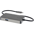 StarTech.com Adaptateur Multiports USB-C - USB-C vers HDMI 4K 30Hz ou VGA 1080p - Mini Dock USB Type-C avec Alimentation 100W P