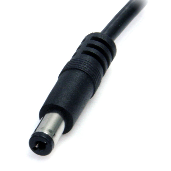 StarTech.com Câble d'Alimentation USB vers 5,5 mm - Barillet Type M - 2m