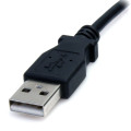 StarTech.com Câble d'Alimentation USB vers 5,5 mm - Barillet Type M - 2m