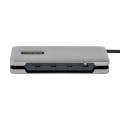 StarTech.com Hub USB C 4 Ports - 4x Ports USB-C, USB 3.1 10Gbps - Hub USB 3.2 Portable avec Power Delivery Pass-Through 100W - 